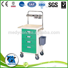 BDT216 first aid cart hospital adjustable medical cart